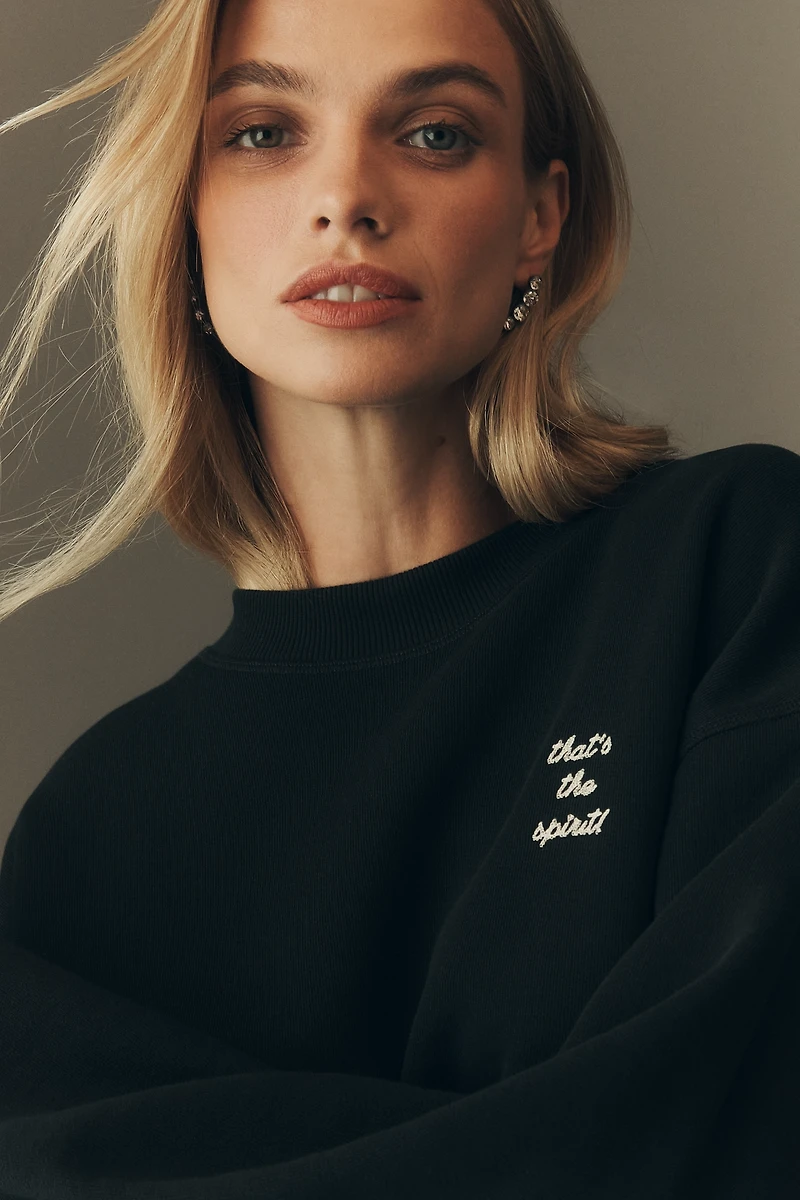 rag & bone That's The Spirit Graphic Sweatshirt