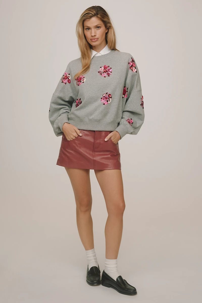 Essentiel Antwerp Itro Embroidered Sweatshirt