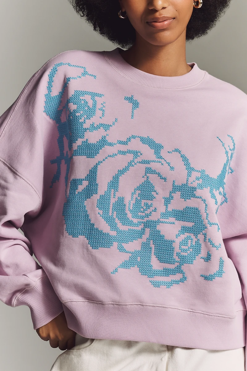 Essentiel Antwerp Embroidered Sweatshirt