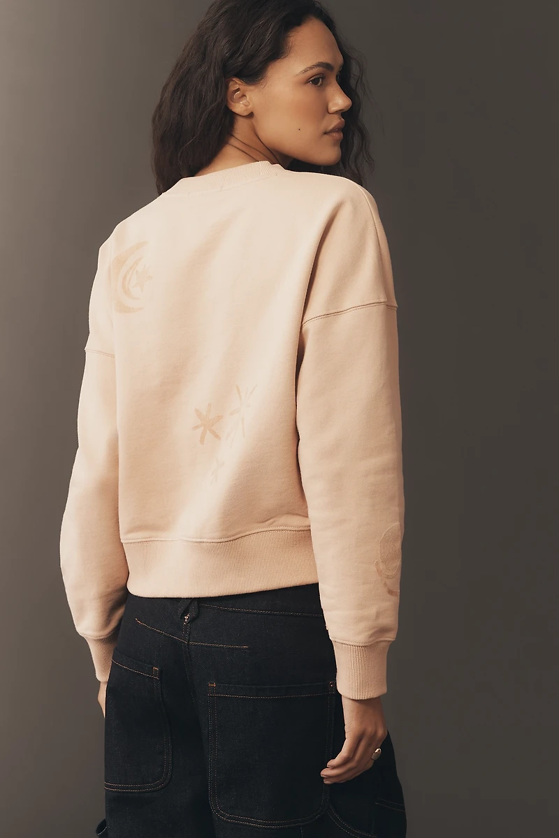 Scotch & Soda Embroidered Cotton Sweater