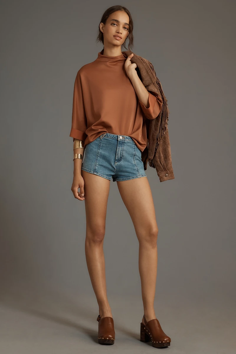 The Whitley Mock-Neck Top
