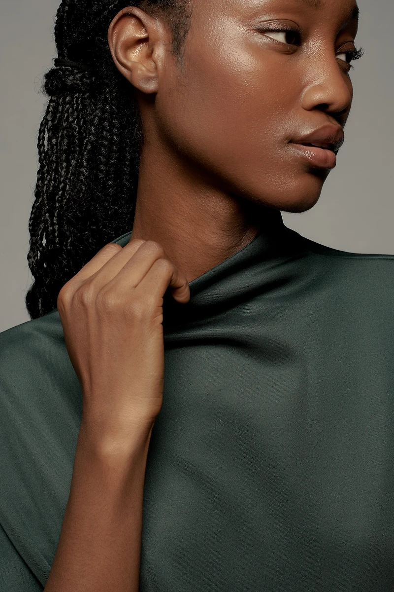 The Whitley Mock-Neck Top