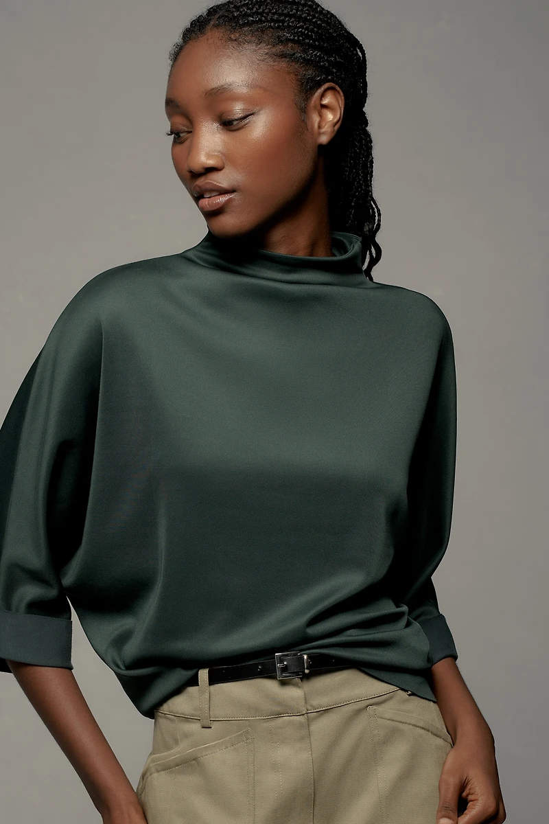 The Whitley Mock-Neck Top