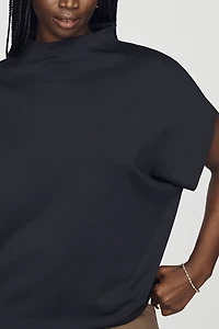 By Anthropologie Mock-Neck Top