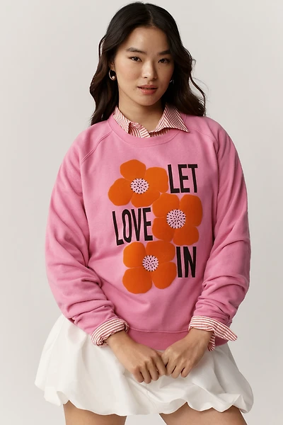 Maeve x McKenzie Parrott Graphic Sweatshirt