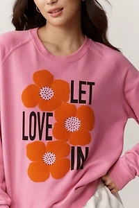 Maeve x McKenzie Parrott Graphic Sweatshirt