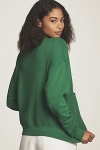 Maeve Game Day Crew-Neck Sweatshirt