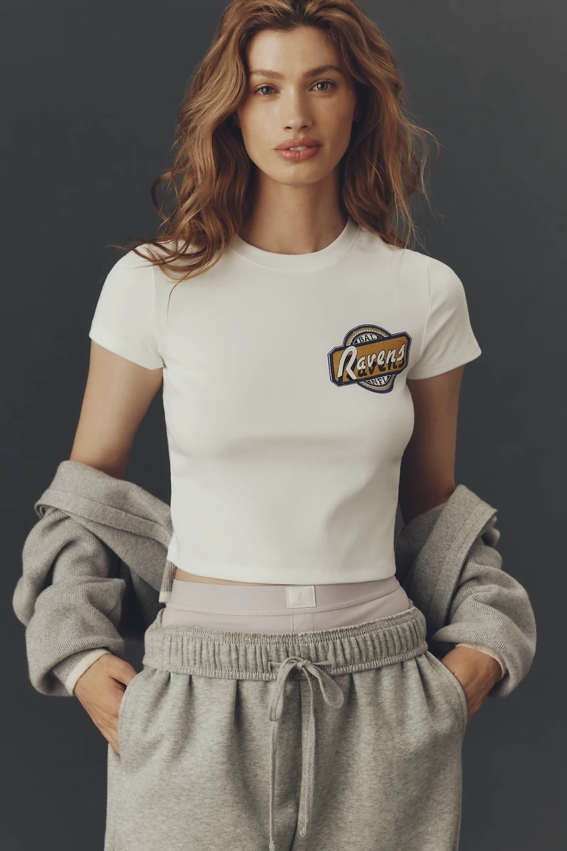 Junk Food NFL Cheers Graphic Baby Tee