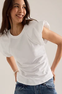 Maeve Cloud Flutter-Sleeve Tee