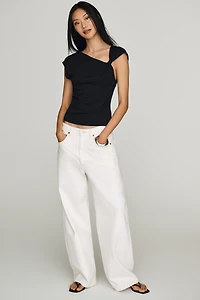By Anthropologie Asymmetrical Knot Tee