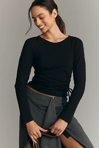 Wilt Round Neck Long Sleeve Top