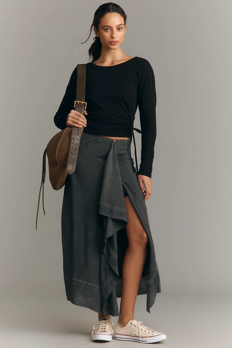 Wilt Round Neck Long Sleeve Top