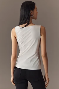 Dolan Left Coast Mock-Neck Shine Top