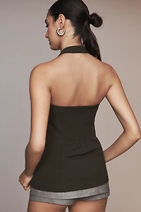 Dolan Left Coast Square-Neck Knit Vest