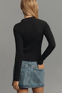Citizens of Humanity Sheena Long-Sleeve Henley Top