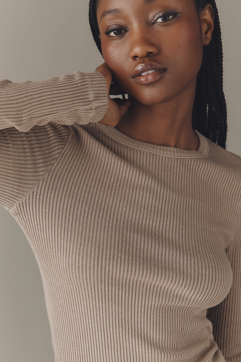 Citizens of Humanity Bina Long-Sleeve Crew-Neck Pullover