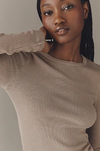 Citizens of Humanity Bina Long-Sleeve Crew-Neck Pullover