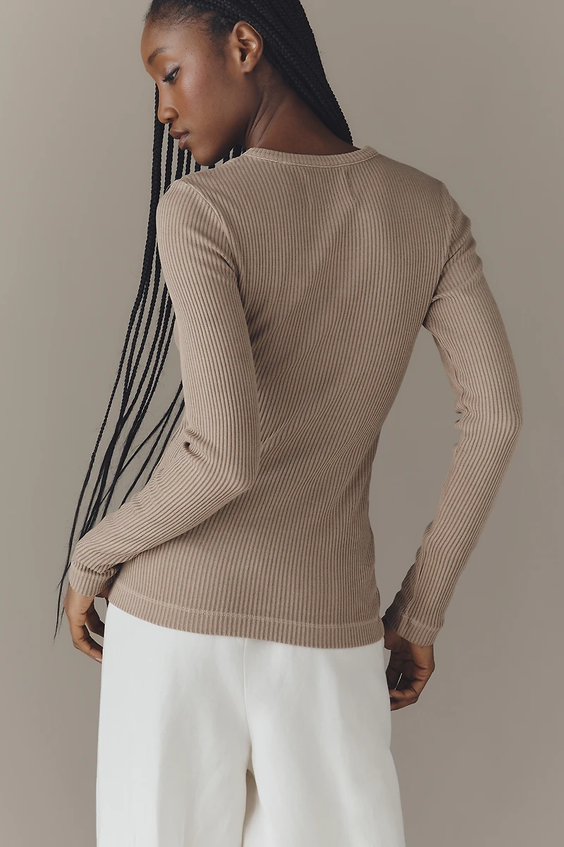 Citizens of Humanity Bina Long-Sleeve Crew-Neck Pullover