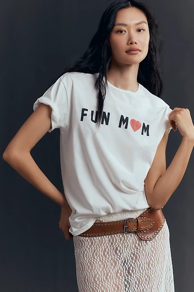 Original Retro Brand Fun Mom Graphic Tee