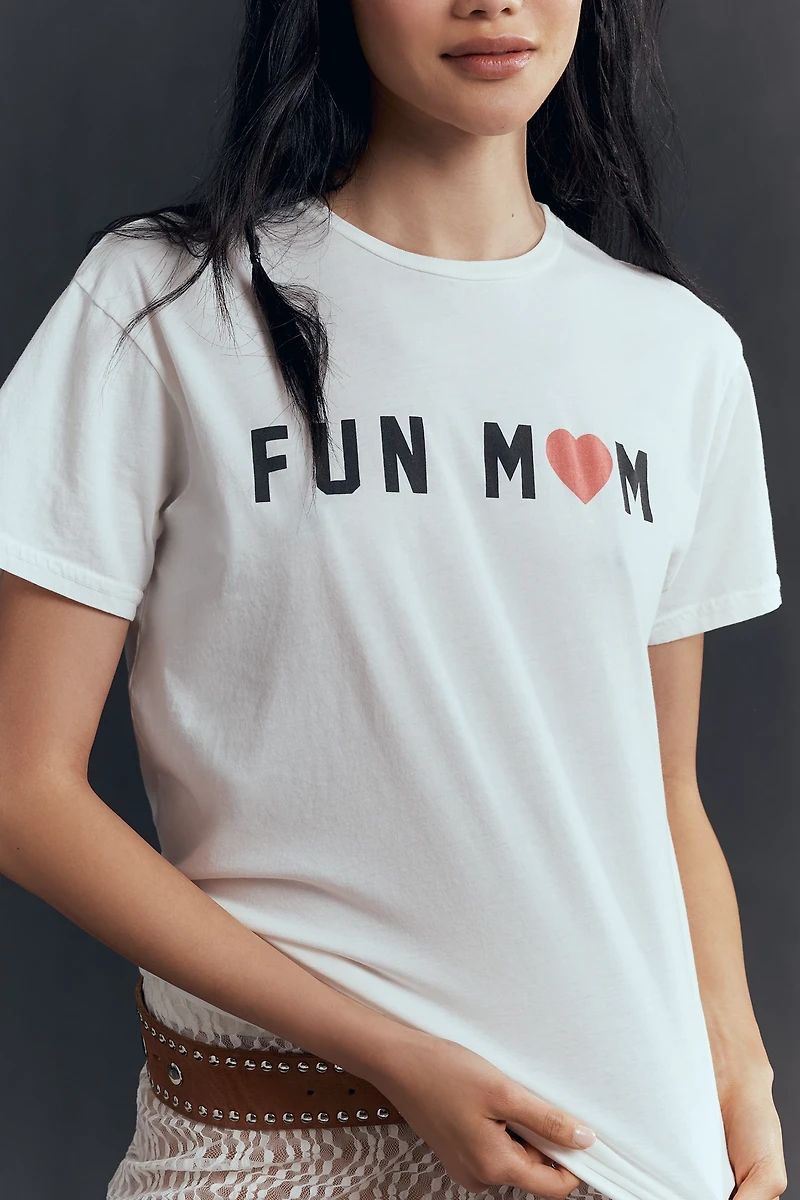 Original Retro Brand Fun Mom Graphic Tee