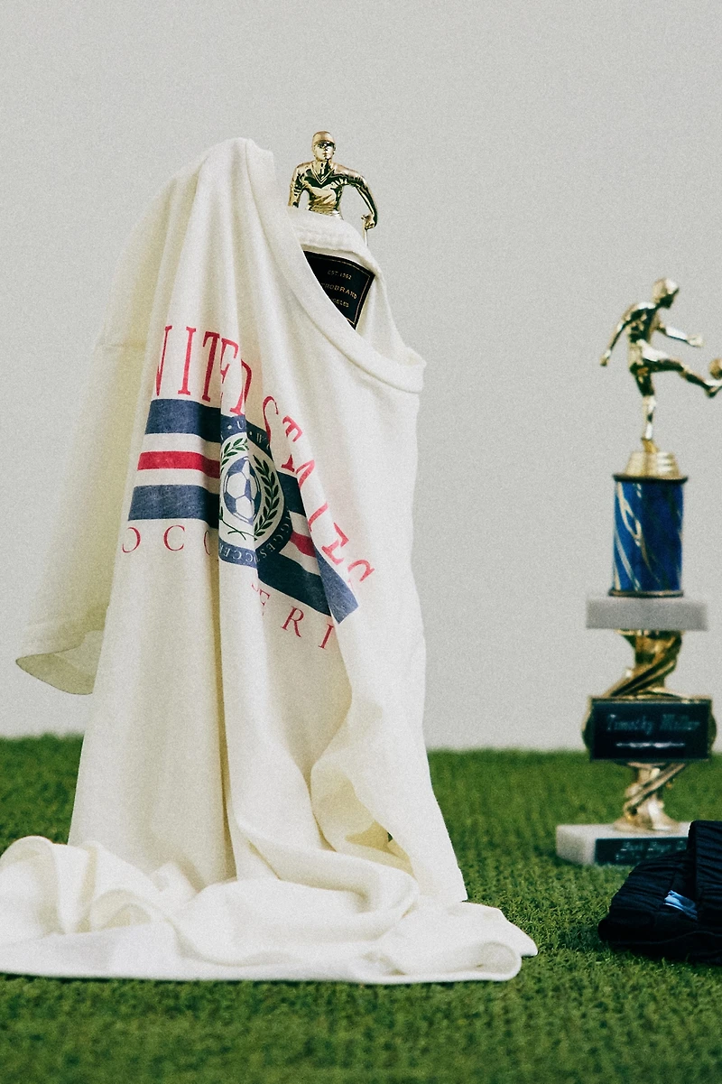 Retro Brand Cotton Soccer Tee