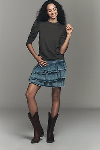 Nation Los Angeles Zeta Puff-Sleeve Top