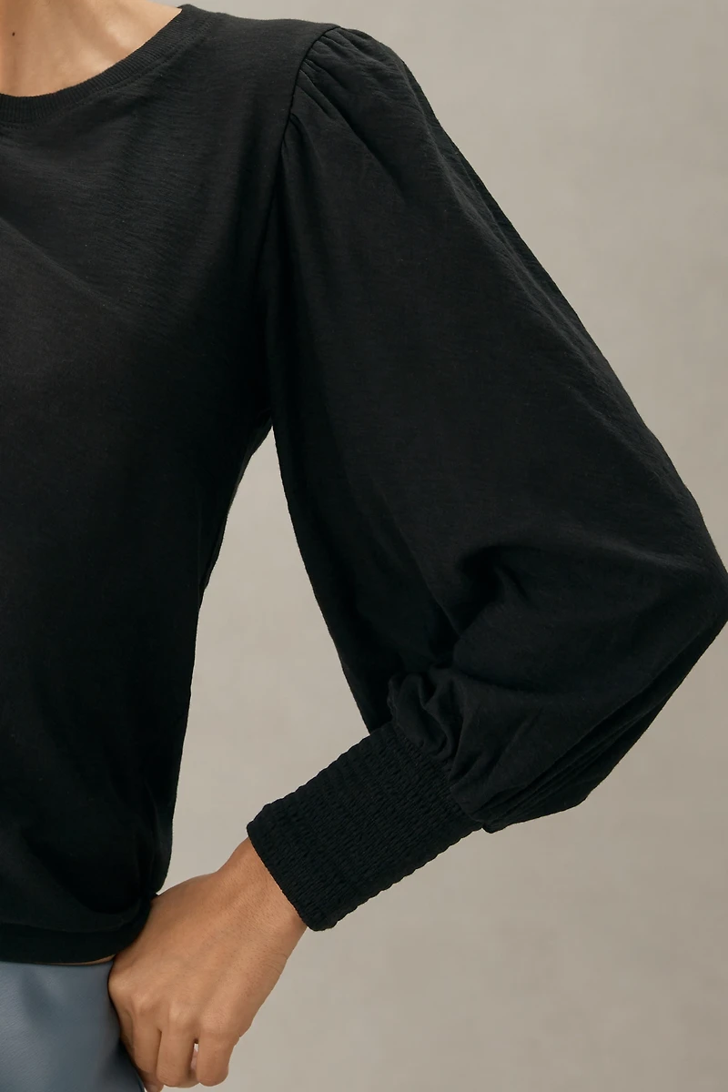 Nation Los Angeles Loren Puff-Sleeve Tee