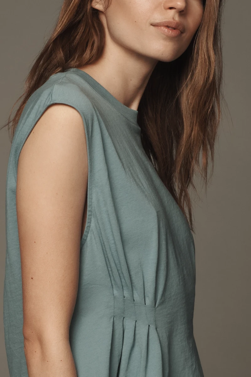 Nation Los Angeles Meg Pleated Top