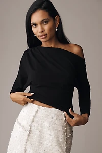 Nation Los Angeles Pietra Off-Shoulder Top