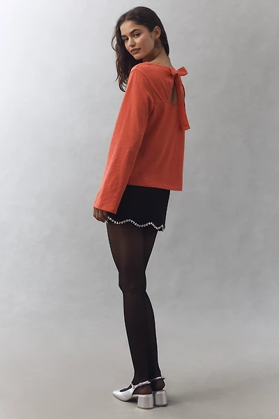 Nation Los Angeles Tavin Tie-Back Top