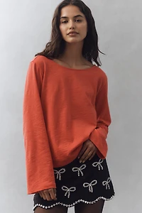 Nation Los Angeles Tavin Tie-Back Top