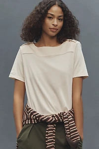 Nation Los Angeles Johnnie Boat-Neck T-Shirt