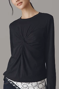 Nation Los Angeles Marion Twist-Front Top