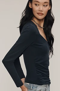 Nation Los Angeles Millie Long-Sleeve Top