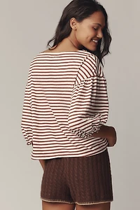 Nation Los Angeles Sandra Boat-Neck Top