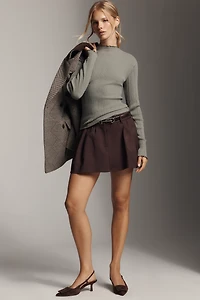 Nation Los Angeles Brenna Long-Sleeve Mock-Neck Top