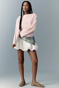 Nation Los Angeles Cotton Rochelle Boat-Neck Sweater