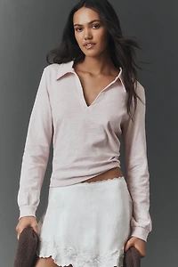 Nation Los Angeles Cotton Kimberly Polo Shirt