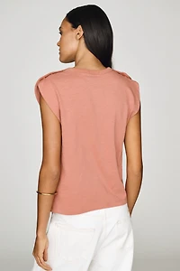Nation Los Angeles Michaela 100% Cotton Tee