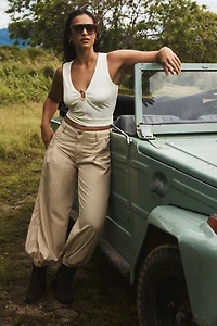 Sunday Brooklyn Cutout Top