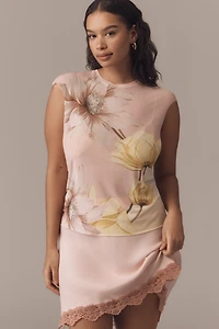 AFRM Plus Power Mesh Nina Tee