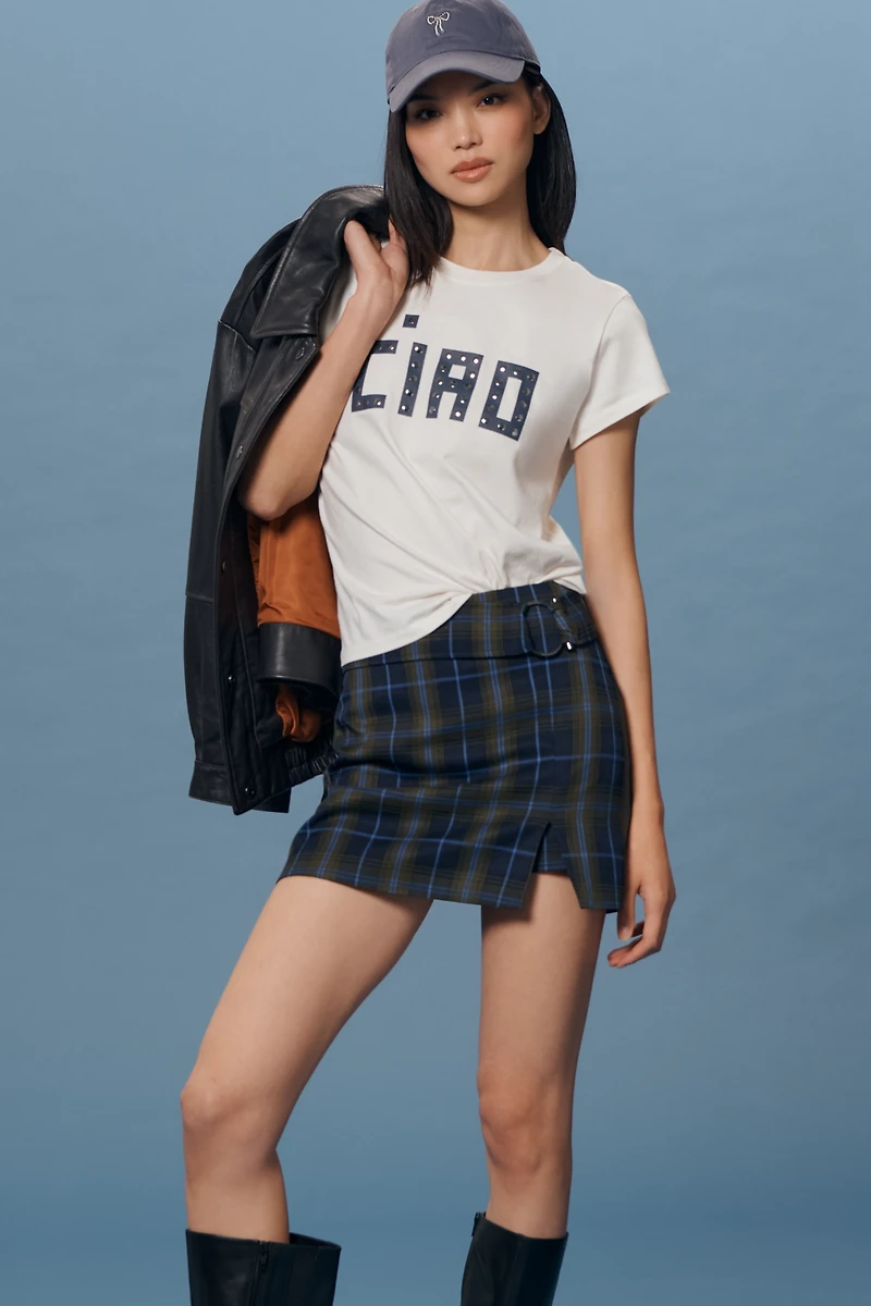 Clare V. Studded Ciao Classic Tee