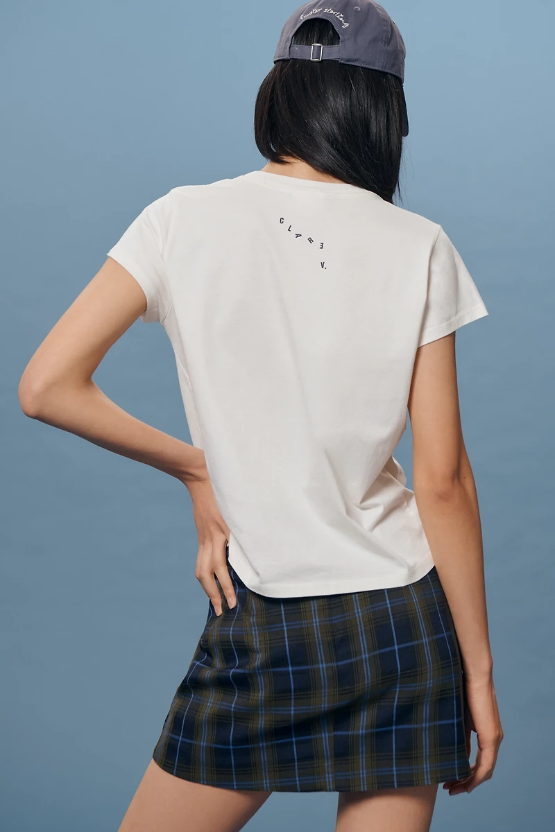 Clare V. Studded Ciao Classic Tee