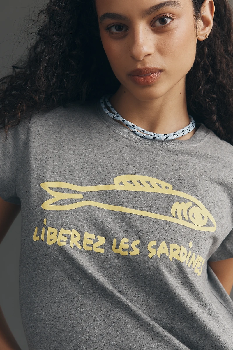 Clare V. Sardines Classic T-Shirt