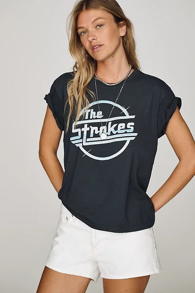 Letluv 100% Cotton The Strokes Tee