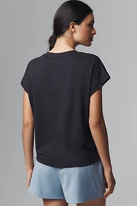 By Anthropologie Graphic Muscle Tee