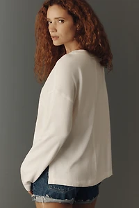 Pilcro Great Escape Long-Sleeve Pullover