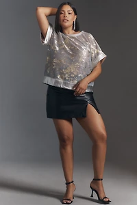 Pilcro Shine Shell Top