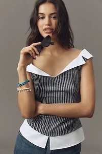 Maeve Twofer Off-Shoulder Top