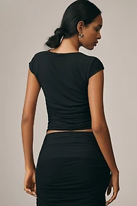 By Anthropologie Twisted Hardware Top